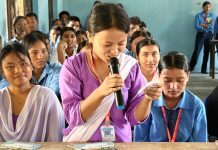 त्रियुगा माविमा वित्तीय साक्षरता तथा सुरक्षित आवाससम्बन्धी अन्तरक्रिया